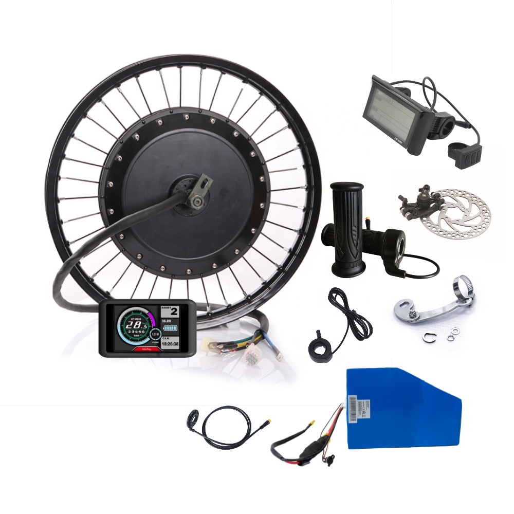 5000W Hub Motor Kit 72V - Kit de conversão de bicicleta elétrica
