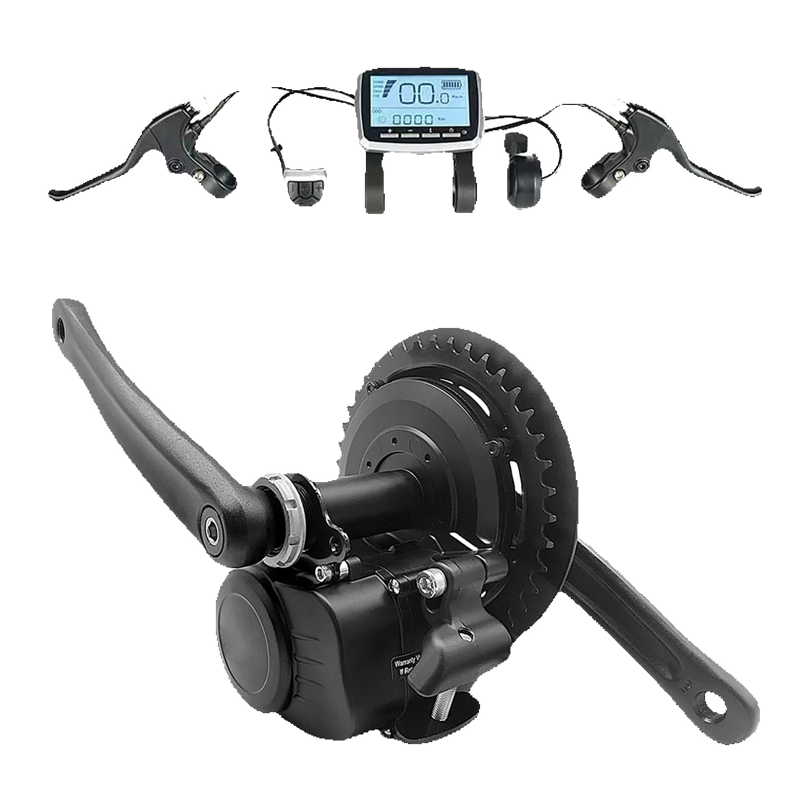 Torque Sensor Mid Drive Motor Kit - Nova versão tongsheng 48v 500w ebike