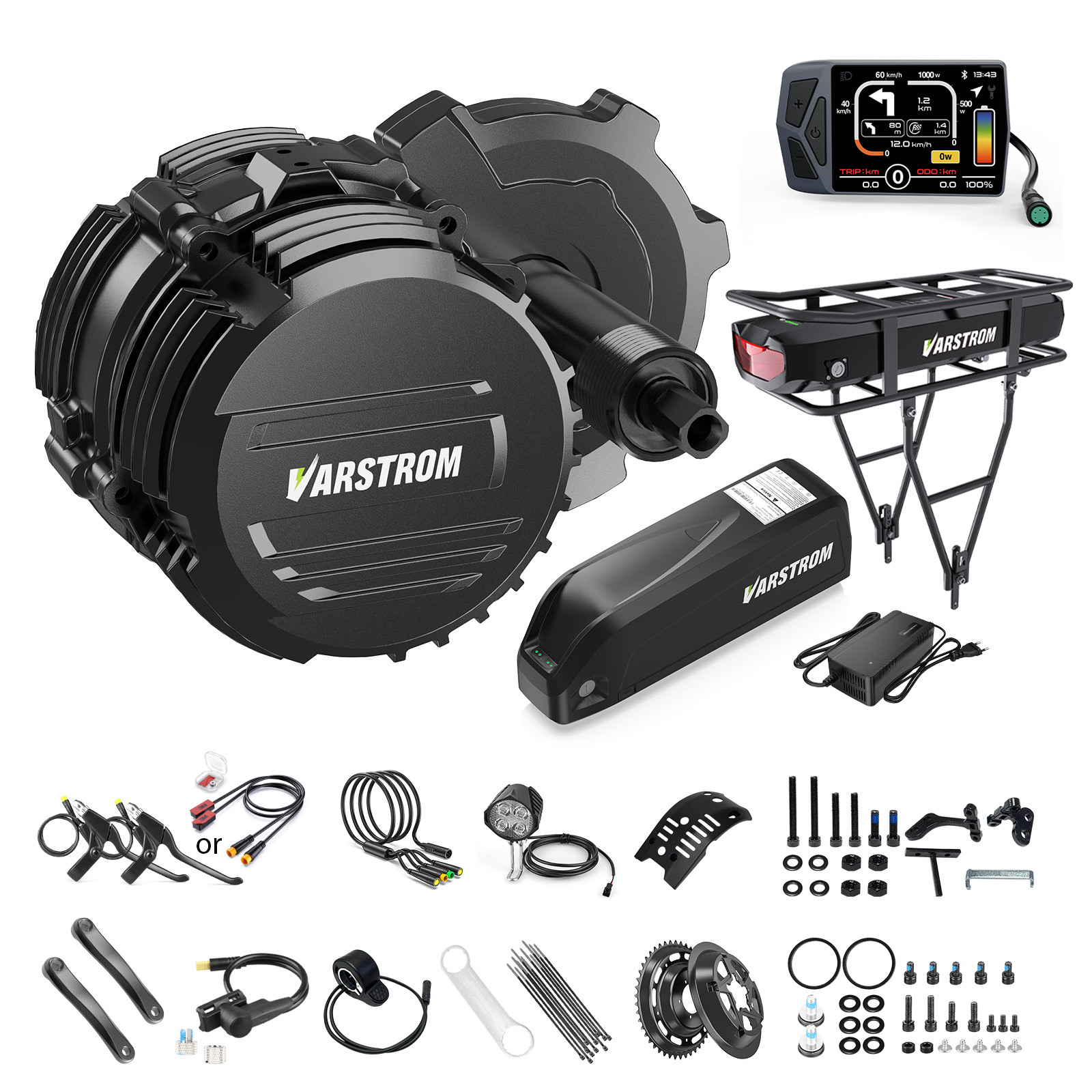 [ESTOQUE EUA] Kit de Motor Cen - Torque Sensor Mid Drive Motor Kit avaliação e preço